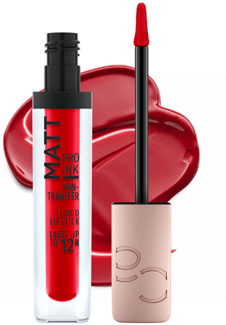 CaTRICe 卡翠絲 Matte Pro 霧面專業墨水唇膏, 5ml, 090號 This is My Statement, 1個