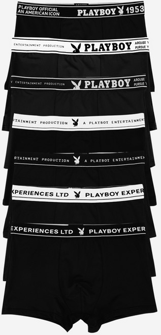 PLAYBOY 男性專用 Black Edition 四角褲 7件組