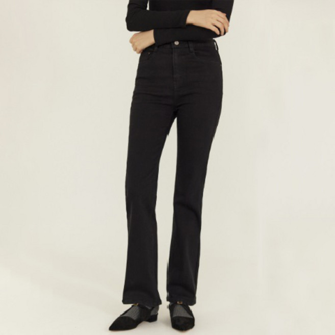 yournamehere 女款 Renewal YourJeans Eugene 01 丹寧 4cm SEMI BOOTSCUT 長褲