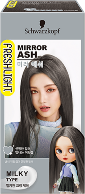 FRESHLIGHT 富麗絲 FRESHLIGHT染髮霜, 銀雪灰, 1盒