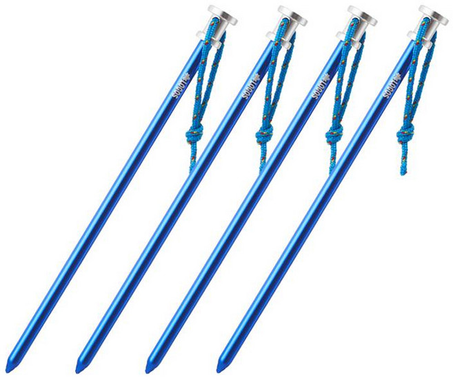 LOGOS DX 鋁製營釘 120g, 4個