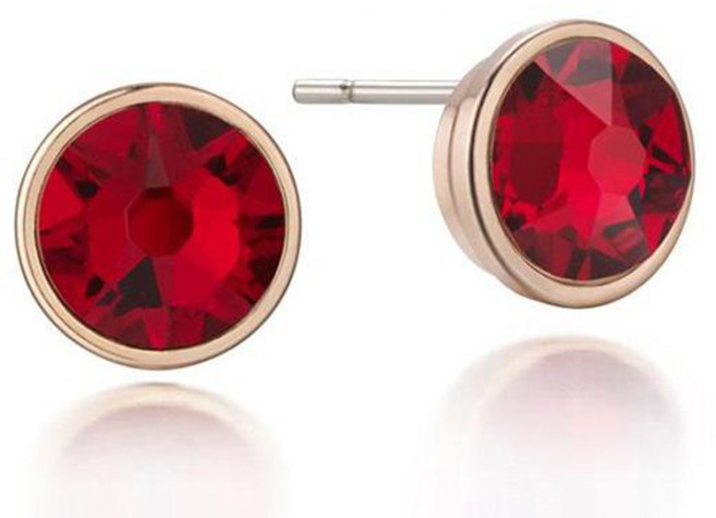 Elle Accessories 女性施華洛世奇簡約銀色耳環 ELSPEE335N