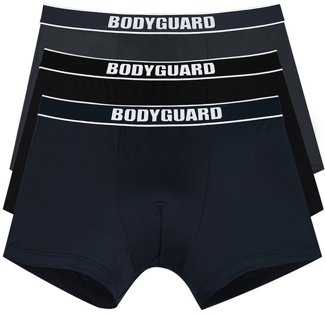 BODY GUARD 經典系列四角褲3件組