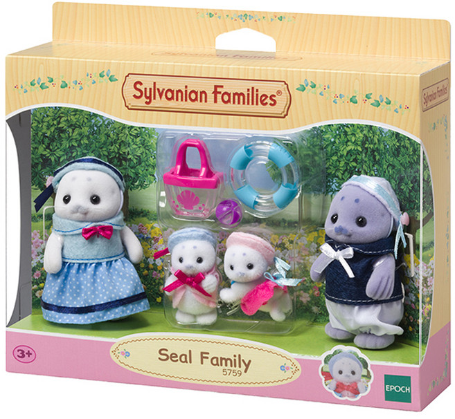 EPOCH Sylvanian Families 森林家族 海豹家族公仔, 1個