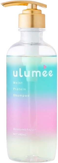 ulumee 胺基酸保濕修復洗髮精 西洋梨&茉莉玫瑰, 480ml, 1瓶