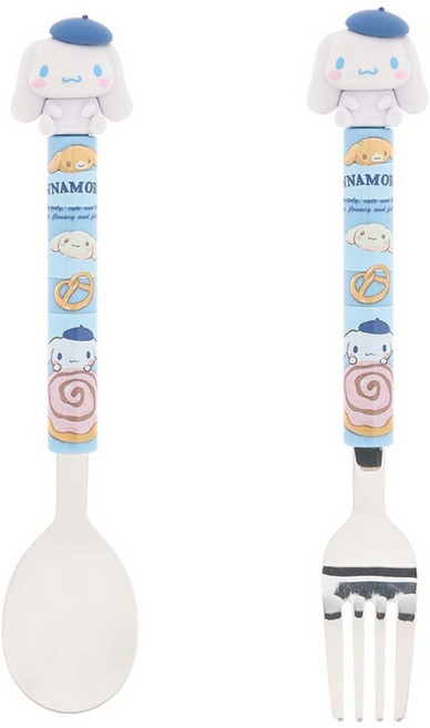 LiLFANT 酷洛米公仔胖胖吉祥物套裝, 混色, 湯匙 + 叉子, 1套