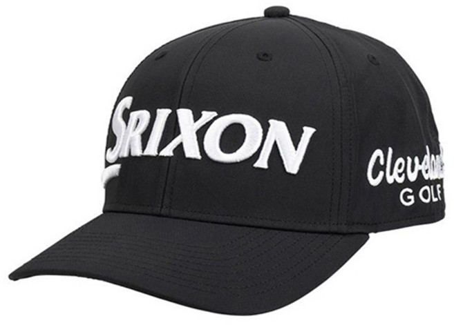 SRIXON 中性款Tour Original高爾夫卡車帽, 1個, 黑色 + 白色