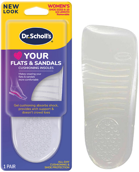 Dr. Scholl's 爽健 女性用平底鞋足底筋膜鞋墊