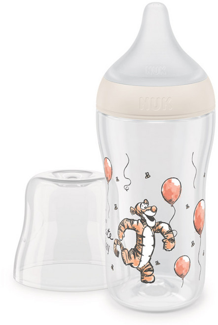 NUK Perfect Match 奶瓶 + M號奶嘴組合, 迪士尼 跳跳虎, 260ml, 1套