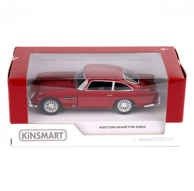 KiNSMART Aston Martin DB5 迷你車 KT5406, 紅色, 1個