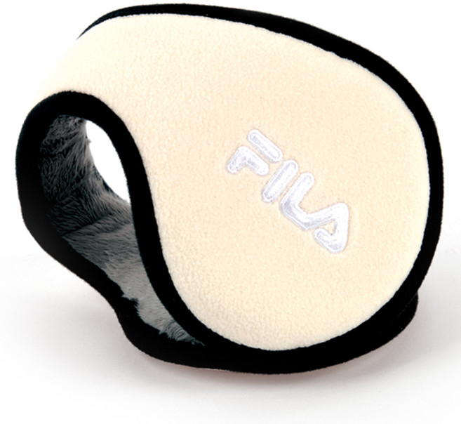 FILA 斐樂 合身防寒耳罩, 象牙白, 1個