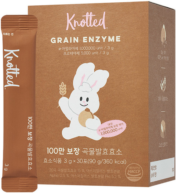 Naturalize Knotted穀物發酵酵素粉隨身包 30條入, 1盒