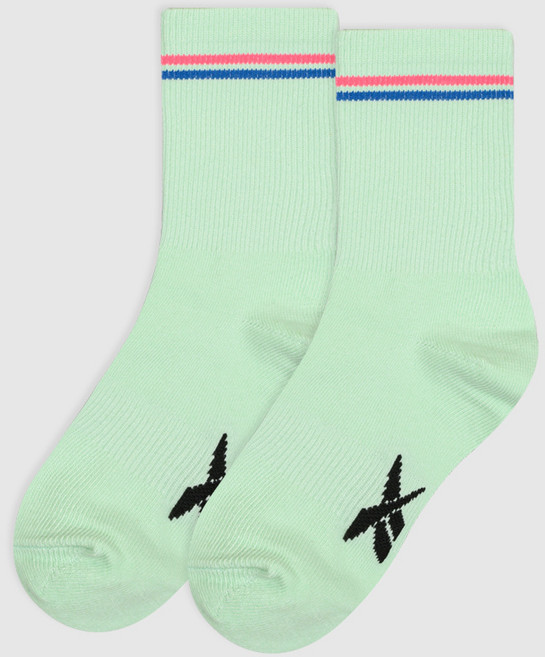 Reebok 銳步 Sports Club 2 中筒襪 RBDCB2CR, 綠色(RBDCB2CRS-GN1), 1套