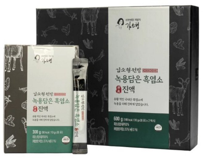 Orga Whole Foods 金素馨原方 含鹿茸黑山羊真液 30包, 2個, 單品, 300g
