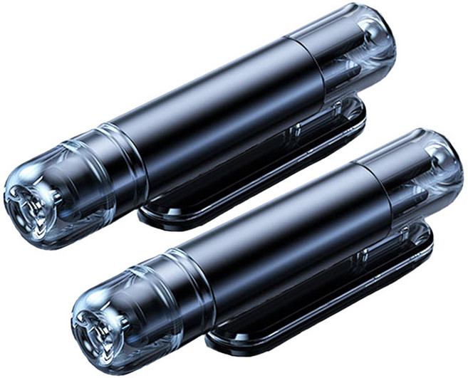 Ez2mk 緊急逃生錘安全帶切割器一體式套組 MS-360, 灰色, 2個