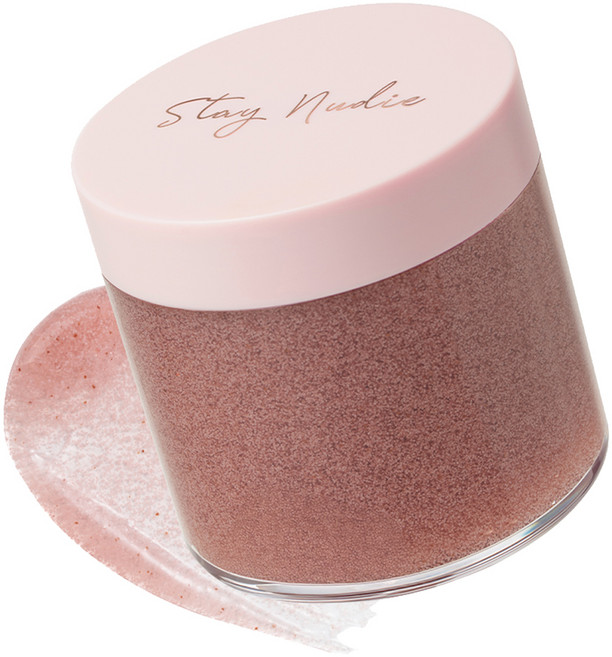 BODYHOLIC STAY NUDY 香氛身體磨砂膏 茉莉面紗, 1罐, Jasmin Veil, 200g