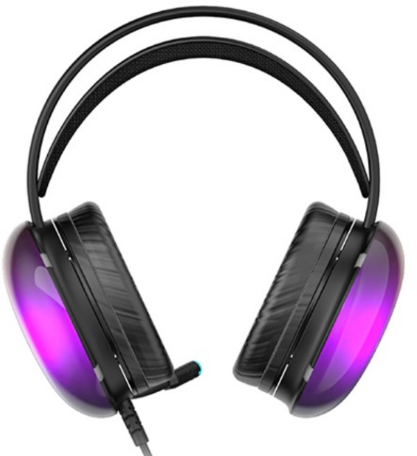 MAXTILL 虛擬7.1電競Type-C有線耳機麥克風, ALL IN ONE GM-GHC300, 黑色