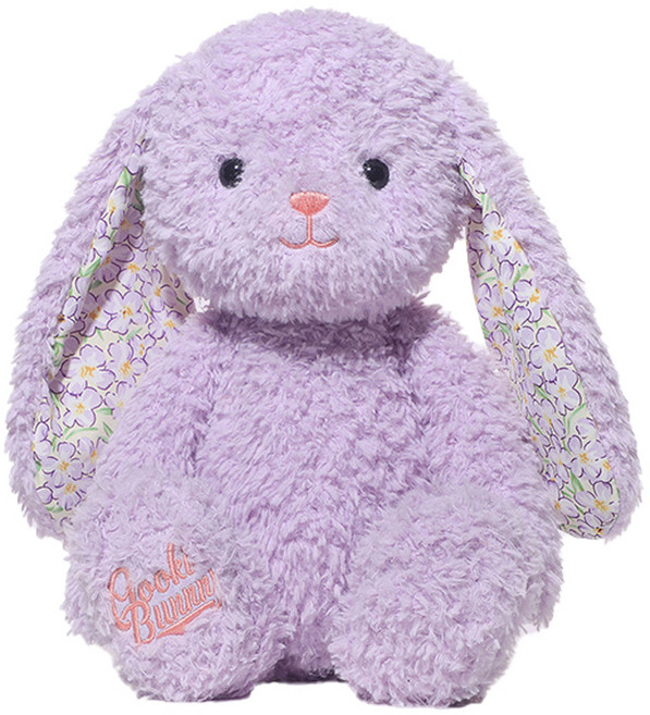 soonZAM Yummy Rabbit 可愛安撫娃娃, 38cm, 紫色, 1個