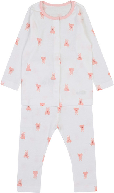 absorba 嬰幼兒用 胖胖修身內衣 上下套裝