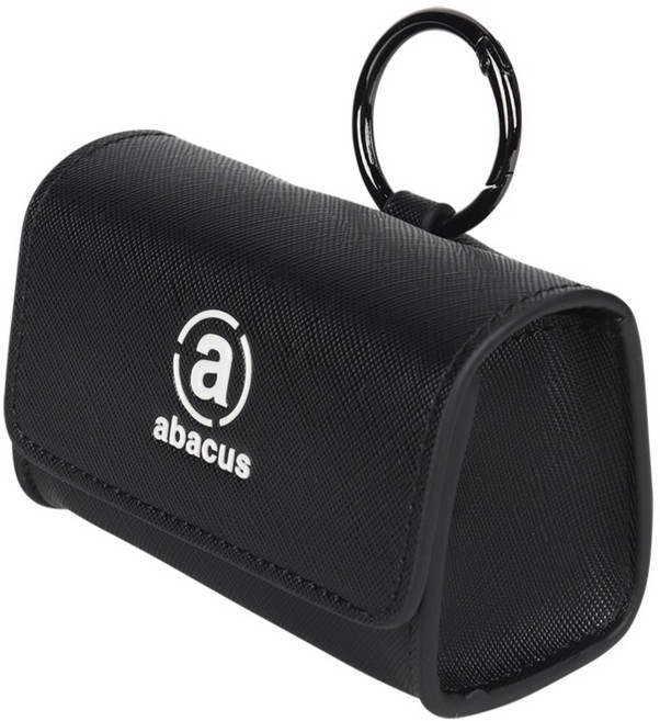 abacus 雙顆高爾夫球收納包 AS01BGU0102, 黑色, 1個