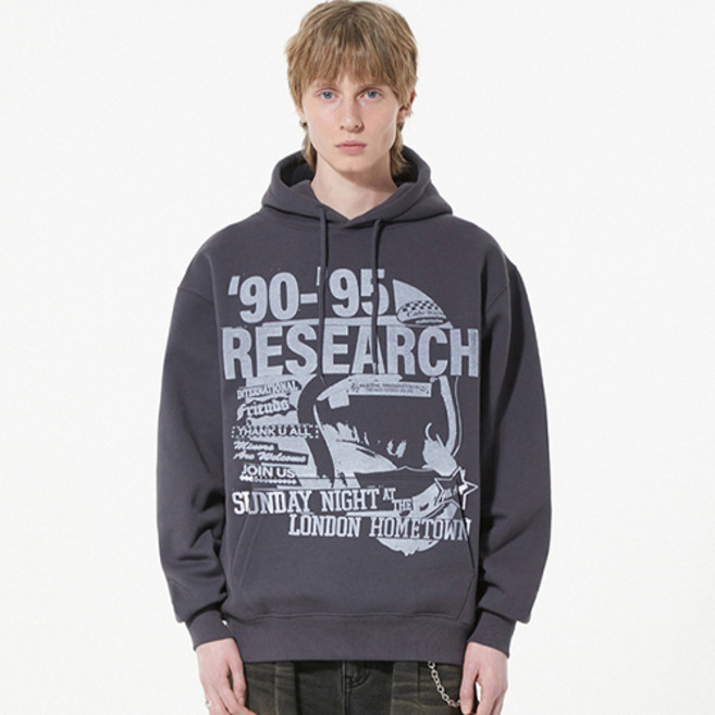 vivastudio 男女通用 RESEARCH HOODIE 大學T