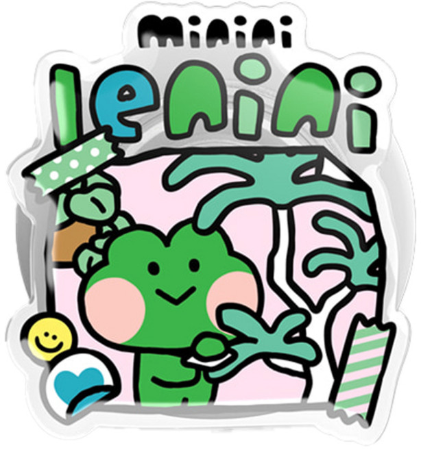 NEWNESS LINE FRIENDS minini MagSafe 智慧手機支架 792790, 1個, Reni
