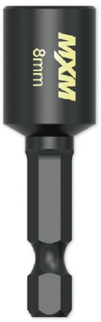 MXM TOOLS 抗衝擊磁性六角套筒接桿 MB73003 8 x 50mm, 1個