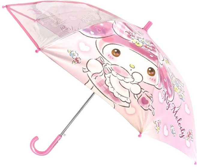 三麗鷗兒童53閃亮清晰雨傘 OUHKU1010