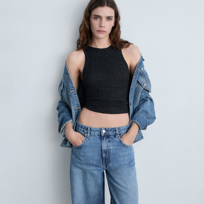 MANGO 女款 CARLO 牛仔褲 87023289
