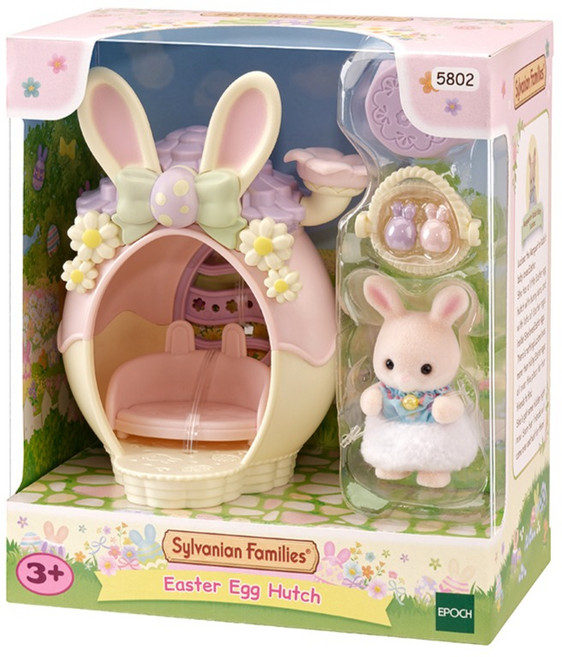 EPOCH Sylvanian Families 森林家族 復活節瑪格麗特兔彩蛋屋組 5802, 1組