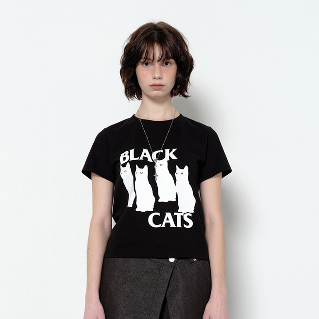 vivastudio 女款BLACK CAT T恤