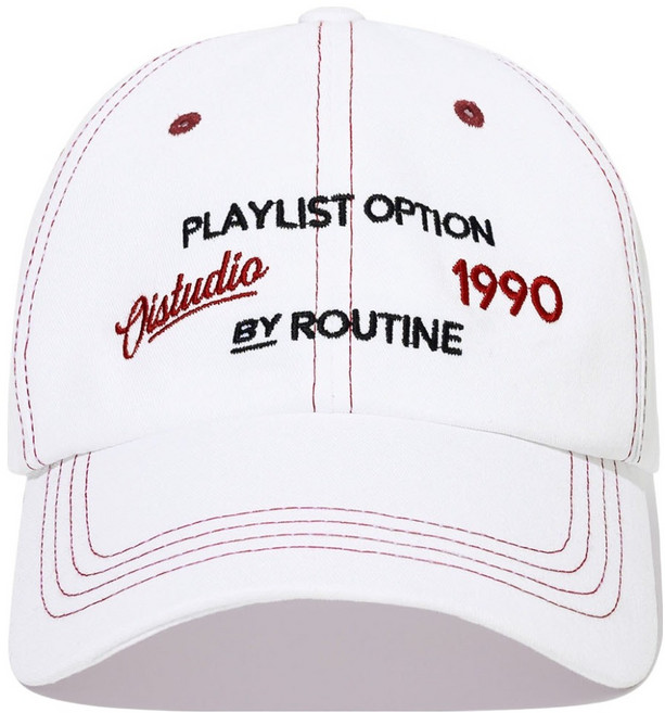 Oioicollection LETTERING EMBROIDERY 棒球帽 OI1A1MHW33