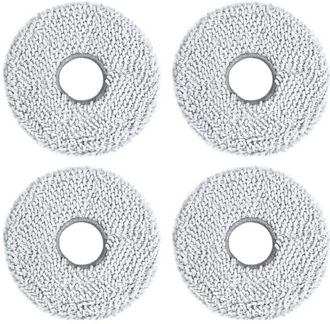 ECOVACS 科沃斯 DEEBOT X5 系列專用旋轉式拖布, 4個, DCC040047
