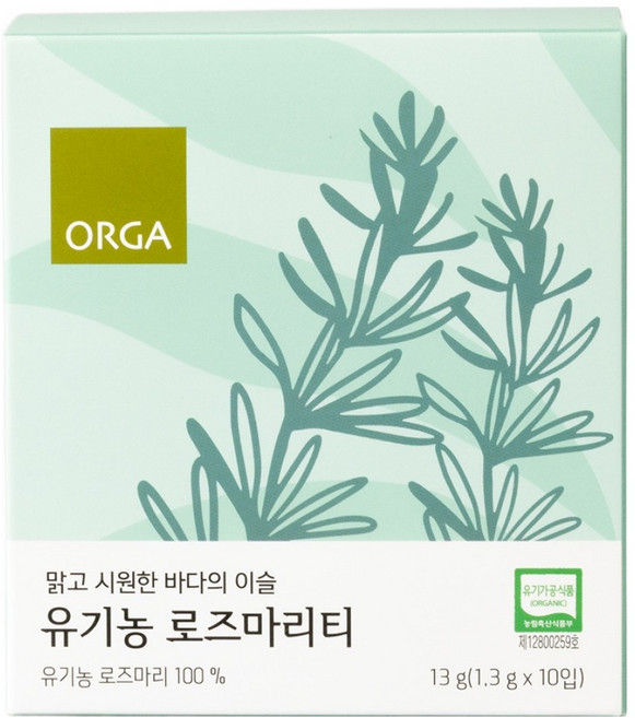 ORGA 迷迭香茶, 1.3g, 10入, 1個