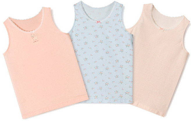 unifriend 女童用 Petit Cat 學生背心 3件組
