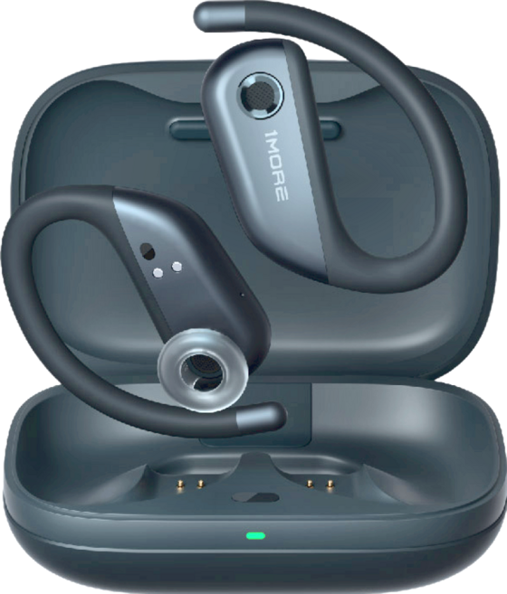 1MORE 萬魔 FIT S50 開放式 運動 Wireless 耳掛式 耳機 AIENC通話降噪 IPX7 內建麥克風 星空灰 EF906
