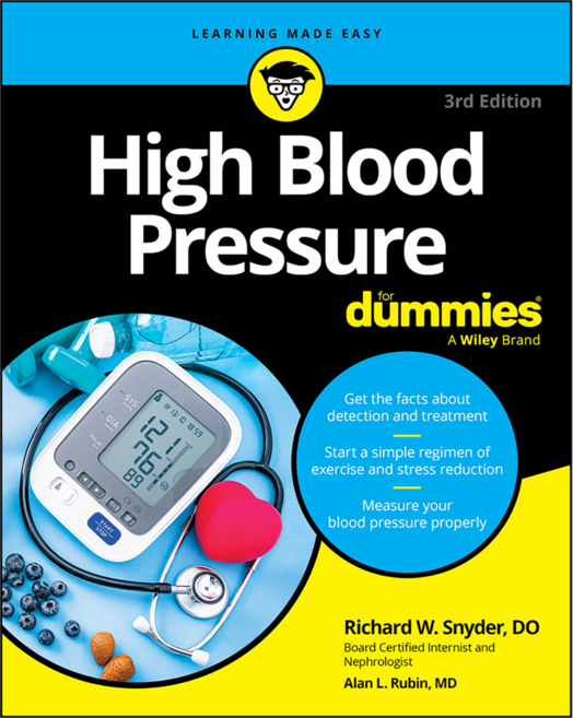 High Blood Pressure For Dummies 3rd Edition, Wiley