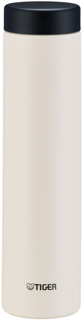 TIGER 虎牌 Super Clean Plus 馬克杯型真空保溫保冷隨行杯 MMZ-W060, 1個, 鷹白色, 600ml