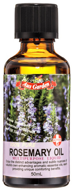 Aus Garden 澳維花園 精油, 迷迭香, 50ml, 1瓶