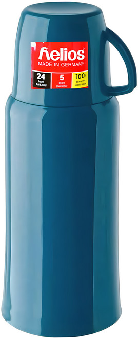 helios 海利歐斯 Elogance 保溫瓶, 典雅藍, 1L, 1個