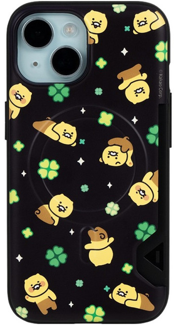KAKAO FRIENDS Lucky Burger 雙卡槽磁吸 MagSafe 防撞手機殼