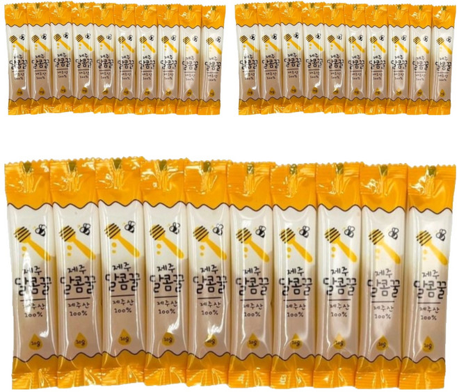 Jeju Story 香甜蜂蜜 10入, 3個, 100g
