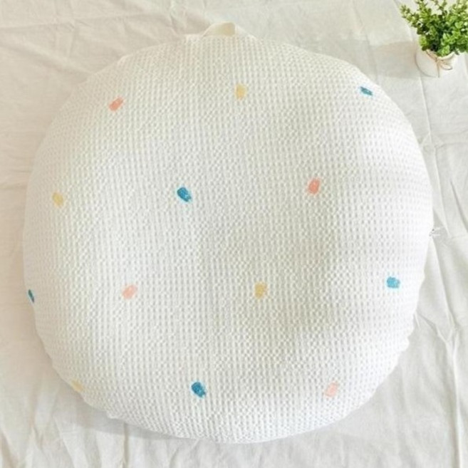 ROTOTO bebe 防逆流透氣網眼型哺乳枕套, 果凍熊鬆餅