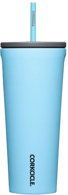CORKCICLE. 酷仕客 冷飲杯 隨行杯 + 吸管, 710ml, 1個, 聖托里尼