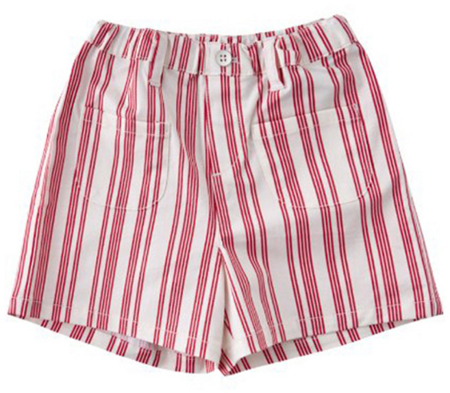 BLUEDOG 女童 STRIPE 口袋短褲