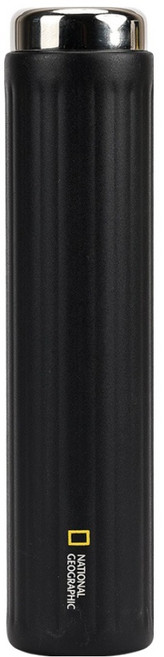NATIONAL GEOGRAPHIC 國家地理 Ex Slim 雙層不鏽鋼隨行杯, 1個, 180ml, 經典黑