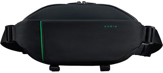 KORIN 台灣公司貨 FlipSling S 都會之星防水斜背包, 黑色