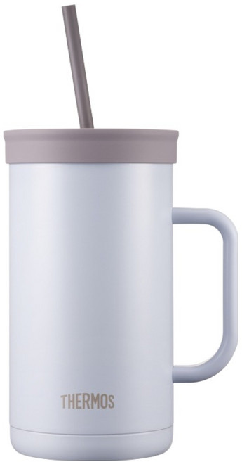 THERMOS 膳魔師 The Compact 吸管杯/隨行杯, 天空藍 BL, 1個