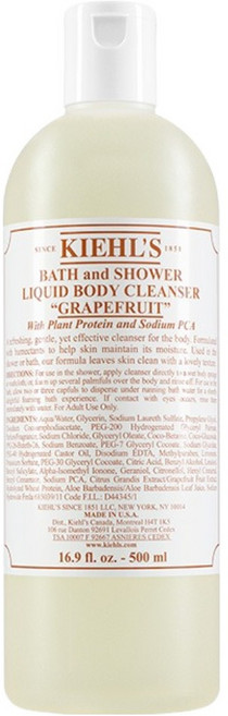 키엘 리퀴드 바디 클렌져 그레이프프룻, 500ml, 1개
