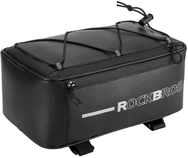 ROCKBROS 洛克兄弟 輕便型貨架包, 黑色, 1個